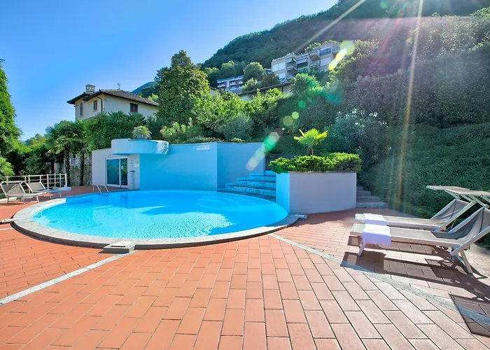 アパート Oasi Panoramica Con Piscina - Happy *