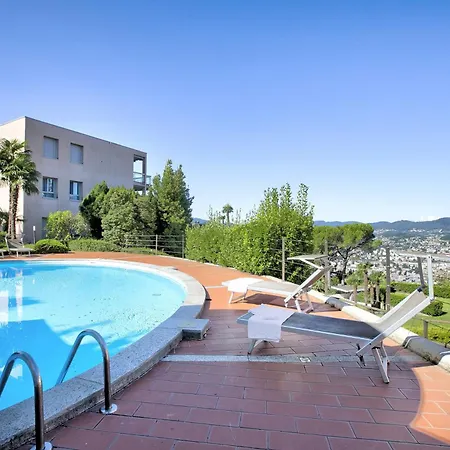 Апартаменты Oasi Panoramica Con Piscina - Happy *