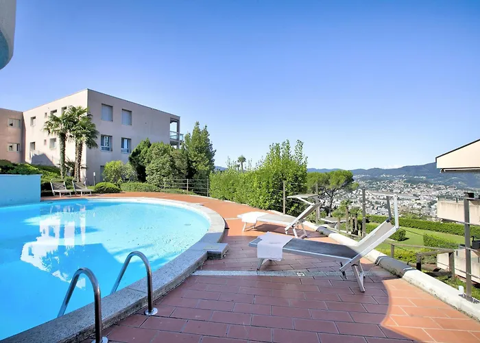 Apartamento Oasi Panoramica Con Piscina - Happy *