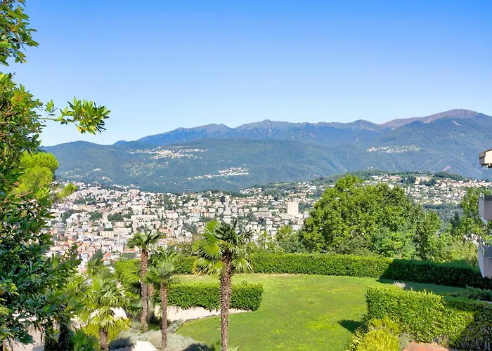 Oasi Panoramica Con Piscina - Happy Lugano